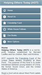Mobile Screenshot of helpingotherstoday.com